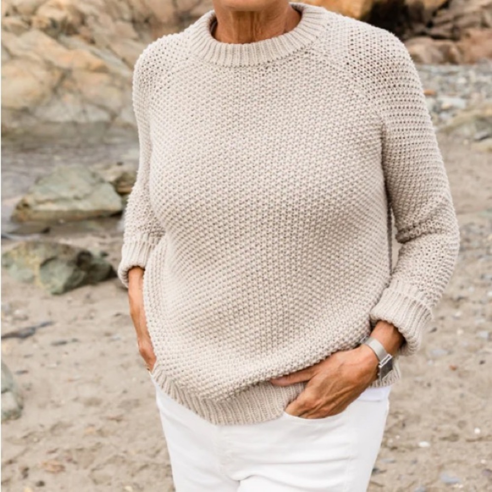 Beautiful Cotton Alice Walk sweater, size M